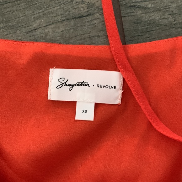 Shaycation X REVOLVE Grace Midi Dress in Blood Orange - Picture 7 of 8